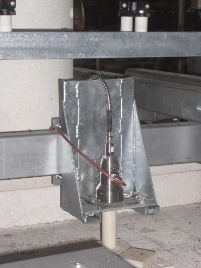 DSF30NG在玻璃熔窯實(shí)際安裝圖