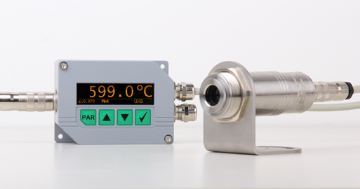 DCU400數(shù)顯控制器連接德國(guó)DIAS紅外測(cè)溫儀